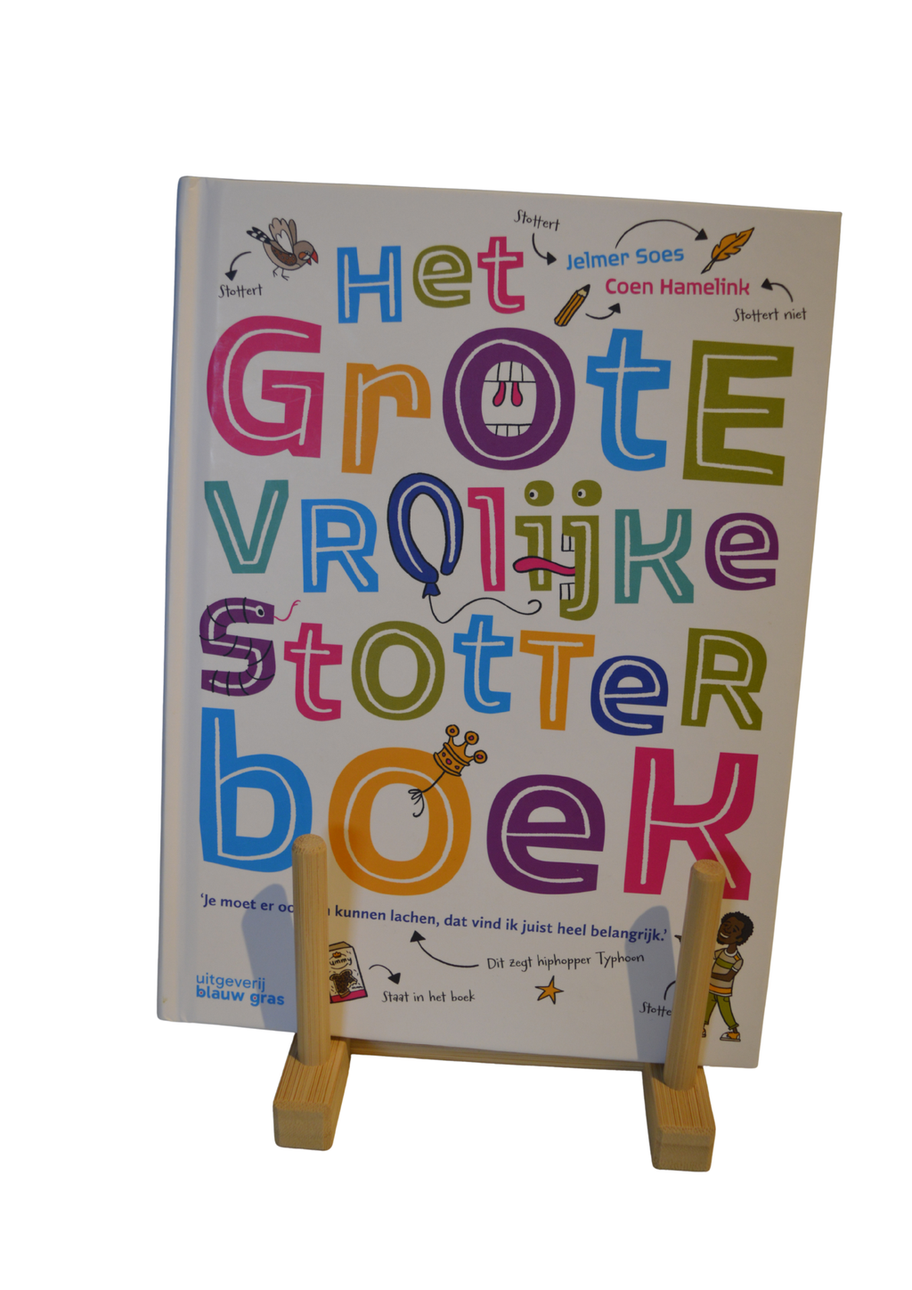 Het grote vrolijke stotterboek (boek + bundel)