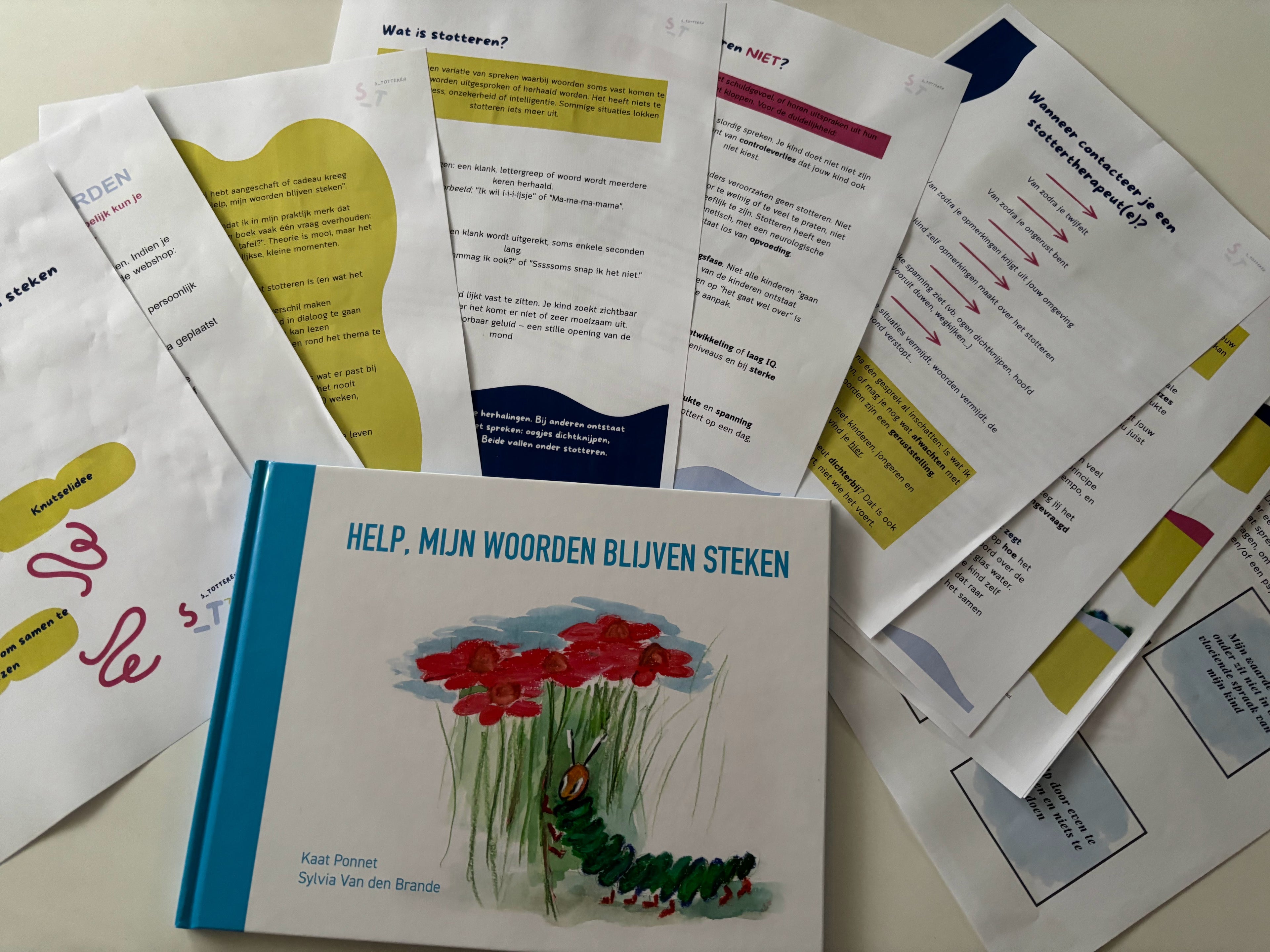 Help, mijn woorden blijven steken (prentenboek + bundel)