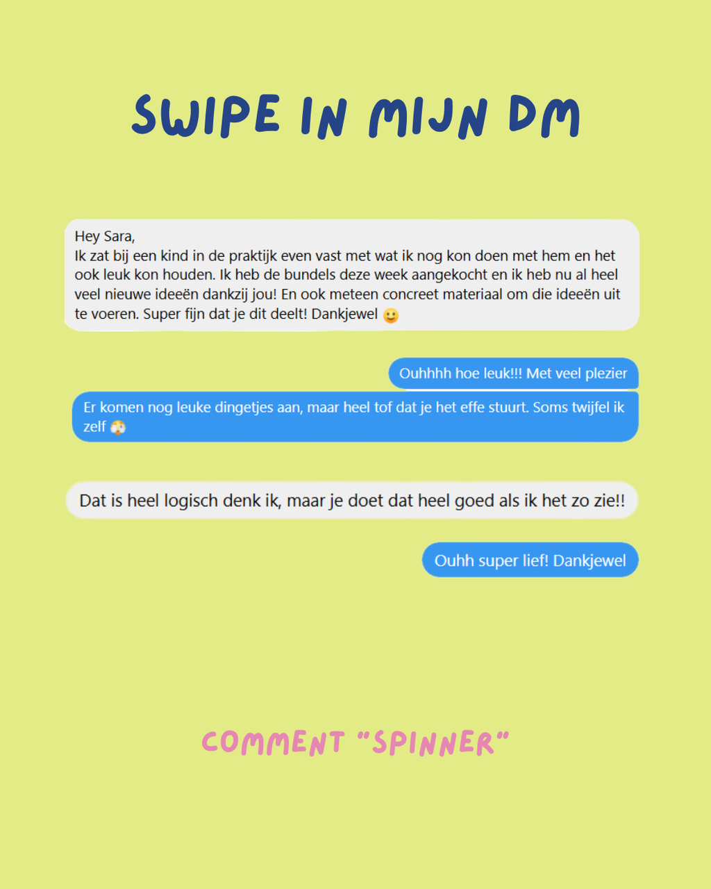 S_Pinnerpakket (oefeningen + spinner)