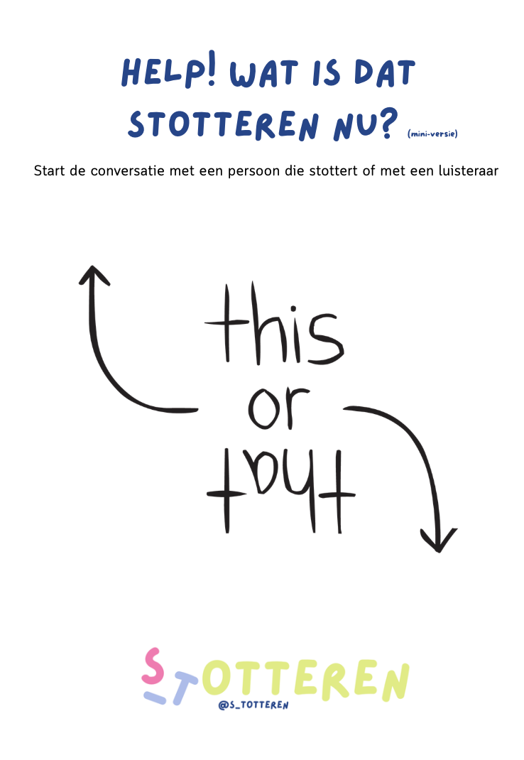 Help? Wat is dat stotteren nu? (mini)